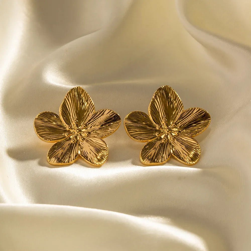 Boucle d'oreilles Boucles Flora - Historia Jewelry