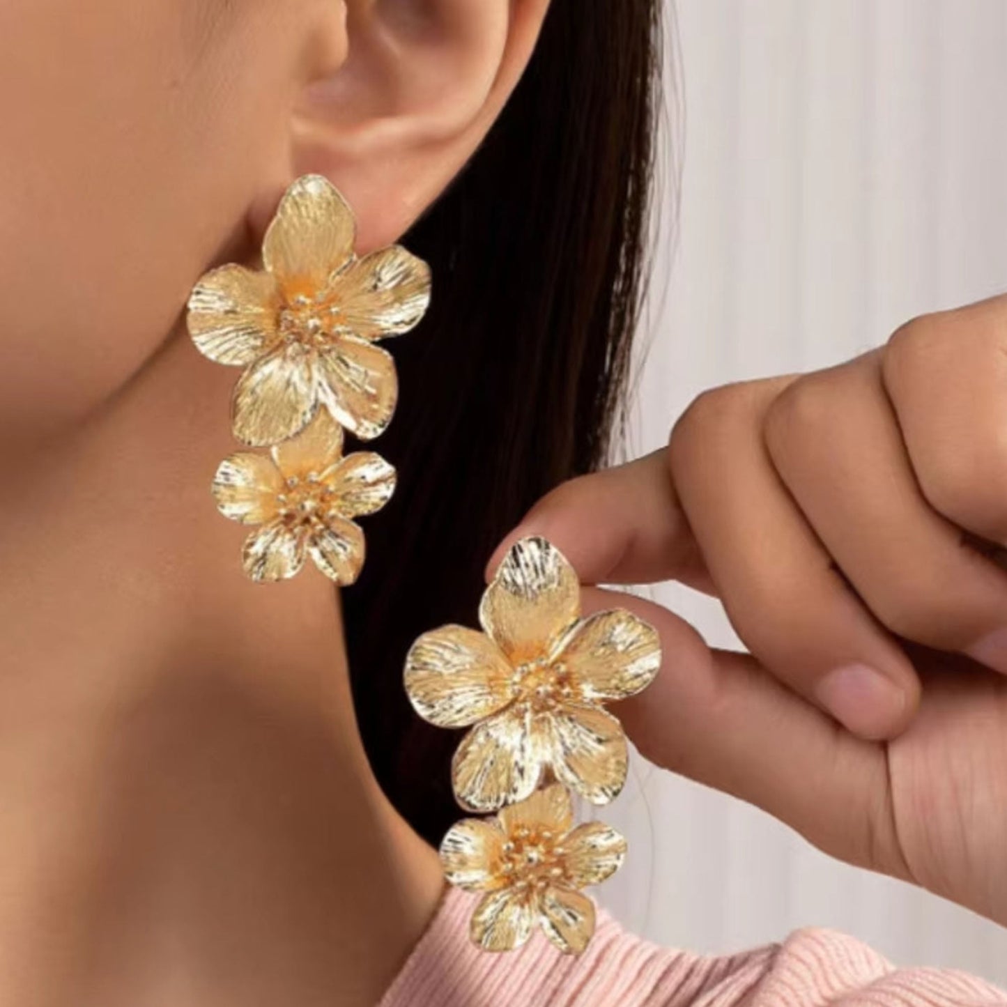 Boucle d'oreilles Boucles Floralys - Historia Jewelry