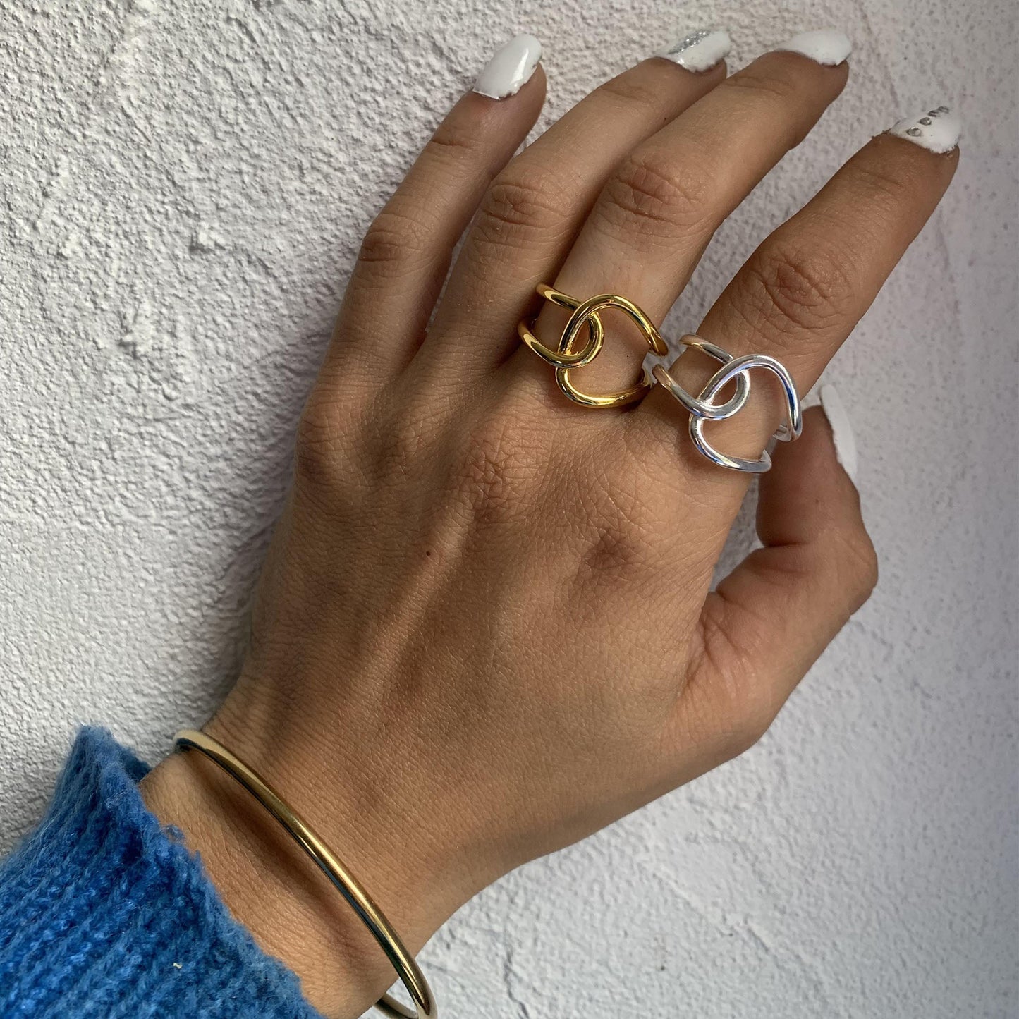 Bague Bague en acier inoxydable - Historia Jewelry