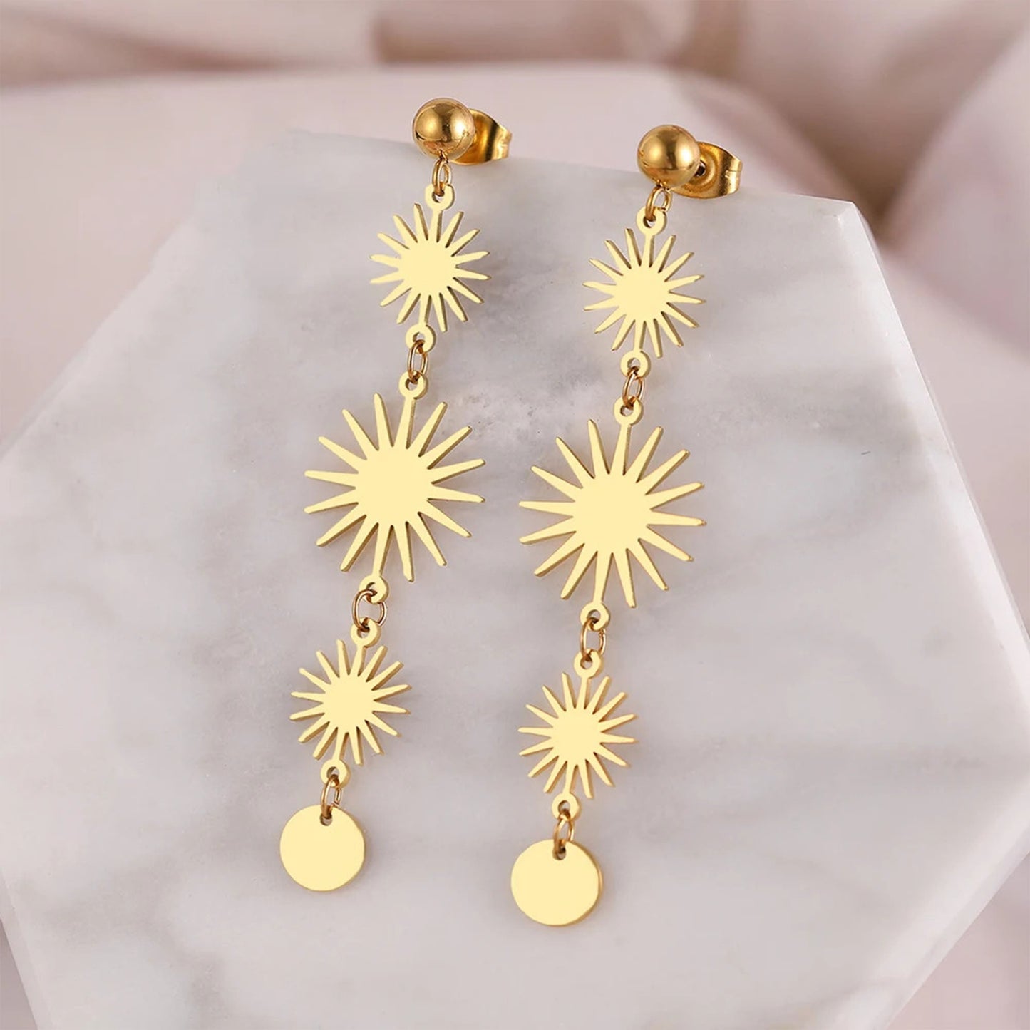 Boucle d'oreilles Boucles Sun - Historia Jewelry
