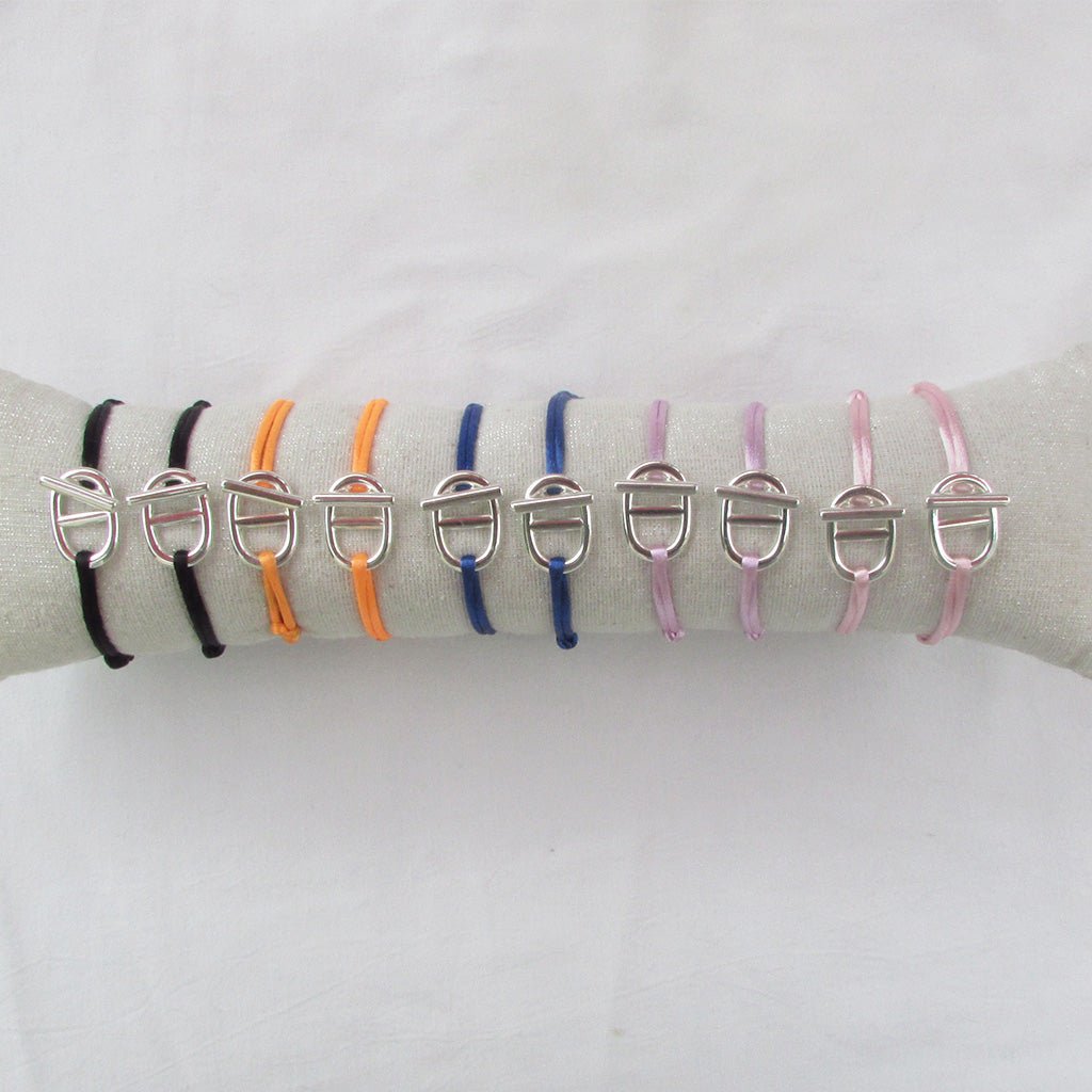 Bracelet Bracelet cordon maille marine - Historia Jewelry