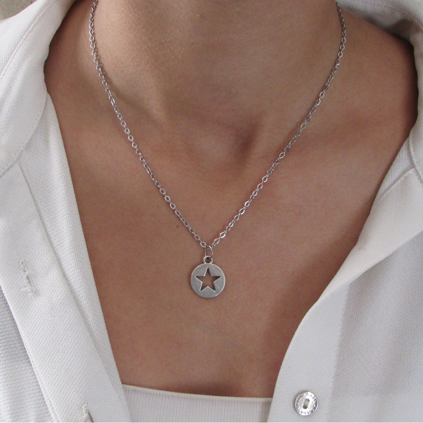 Collier Collier breloque étoile - Historia Jewelry
