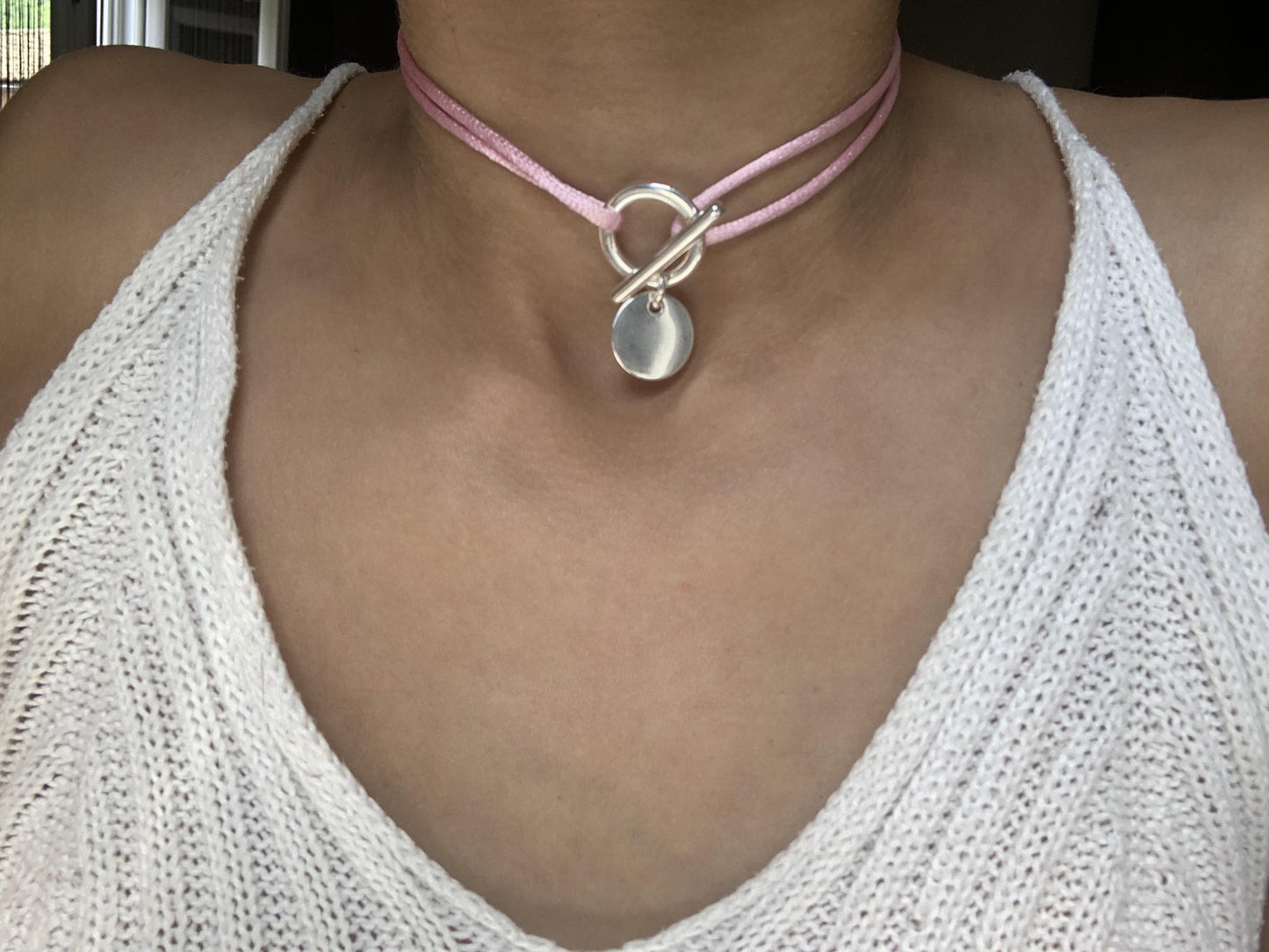 Collier Collier ras de cou toggle satiné - Historia Jewelry