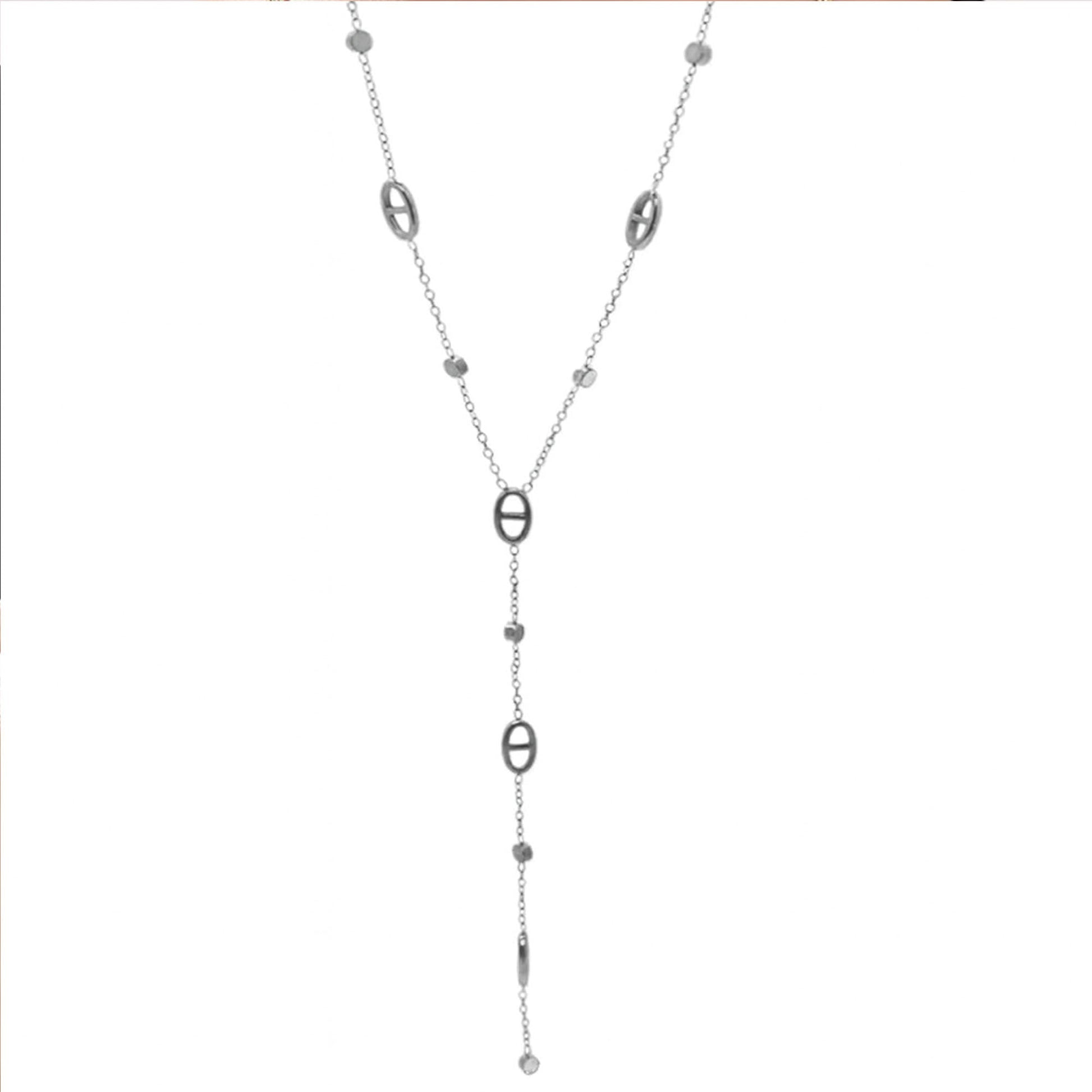 bijoux Collier Sautoir Maille Marine - Historia Jewelry