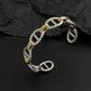 Jonc ouvert Maille Marine